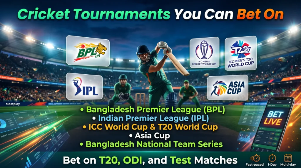 cricket tournaments